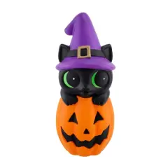 24" LED Lighted Cat & Pumpkin Blow Mold by Ashland&reg;