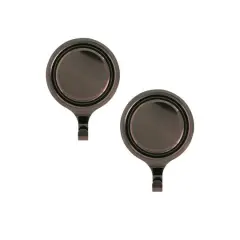 Haute Decor Attract&reg; Pinch-Free Magnetic Wreath Hangers, 2ct. Oil Rubbed Bronze
