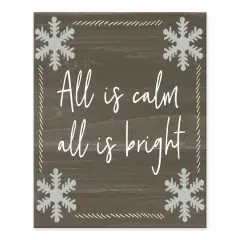 Neutral Wood Bright 8x10 Tabletop Canvas