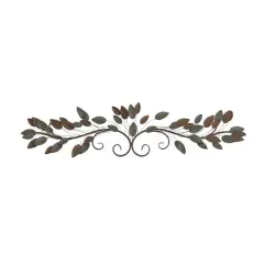Blue Metal Traditional Tree Branch Wall Decoration