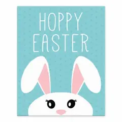 Hoppy Easter Tabletop Canvas Art