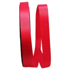 Reliant 7/8" x 100yd. Grosgrain Allure Ribbon Hot Red