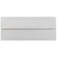 JAM Paper 4.125" x 9.5" #10 Envelopes, 50ct. Granite