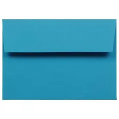 JAM Paper 3.5" x 5" A1 Colored Invitation Envelopes, 50ct. Blue