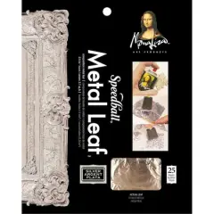 Mona Lisa&trade; Metal Leaf&trade; Silver Metal Leafing Sheets