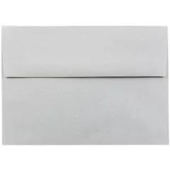 JAM Paper A7 Passport Invitation Envelopes, 50ct. Granite
