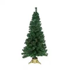 7ft. Pre-Lit Medium Fiber Optic Artificial Christmas Tree, Color Changing Lights