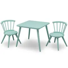 Delta Children Windsor Table & 2 Chairs Set Aqua