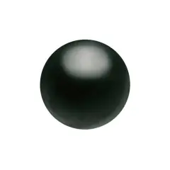 Preciosa Maxima Gemcolor 8mm Glass Pearls, 20ct. Magic Black