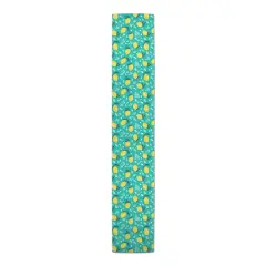 Lemons On Teal Indoor/Outdoor Table Runner
