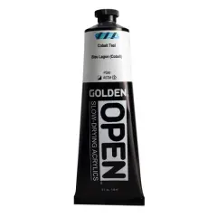 Golden&reg; OPEN&trade; Slow-Drying Acrylics, 5oz. Cobalt Teal