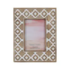 4" x 6" Brown Native American Pattern Tabletop Frame by Ashland&reg;