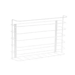 Household Essentials 14.5" Door Mount Cabinet Organizer White