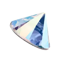 John Bead Preciosa MAXIMA SS29 Spike Cone Hotfix Czech Crystals, 12ct. Crystal AB