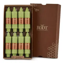 Root Candles 5" Unscented Timberline&trade; Collenette Taper Candles, 8ct. Willow