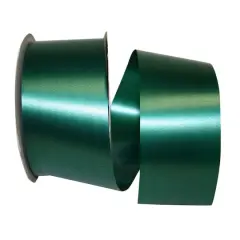 JAM Paper 2.5" x 100yd. Plastic Florentine Ribbon Hunter