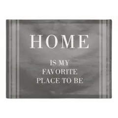 Home is My Favorite Place 18" x 14" Cotton Twill Placemat