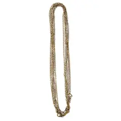 Oxidized Brass Flat Oval Chain Necklaces by Bead Landing&trade;