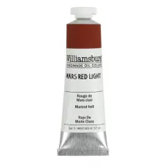 Williamsburg&reg; Artist Oil Colors, 37mL Mars Red Light