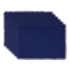 DII&reg; Nautical Blue Jute Placemats, 6ct.