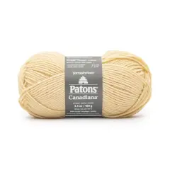 Patons Canadiana Solids Yarn Pale Yellow