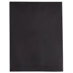 JAM Paper 10" x 13" Smooth Black Open End Catalog Envelopes