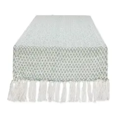 DII&reg; 72" Woven Table Runner Jadeite