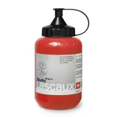 Lascaux Studio Acrylic Paint, 500mL 923 Bright Red