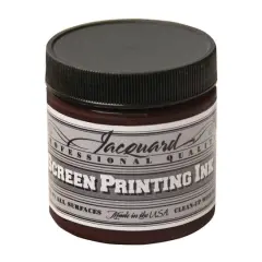 Jacquard Professional Screen Printing Ink, 4oz. Brown