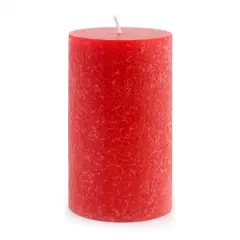 Root Candles Timberline&trade; 4" x 6" Unscented Pillar Candle Red