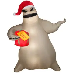 10.5ft. Giant Airblown&reg; Inflatable Oogie Boogie with Present for Lock, Shock & Barrel