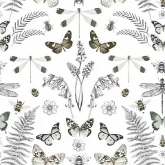 RoomMates Hidden Treasures Peel & Stick Wallpaper White