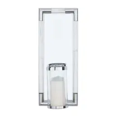 Silver Contemporary Wall Sconces