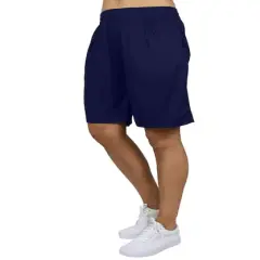 Galaxy by Harvic Moisture-Wicking Performance Women's Mesh Shorts Navy