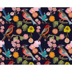 Ohpopsi Floral Birds Wall Mural