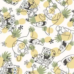 RoomMates SpongeBob&nbsp;SquarePants Pineapple Peel & Stick Wallpaper