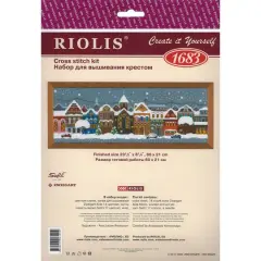 RIOLIS Christmas City Cross Stitch Kit