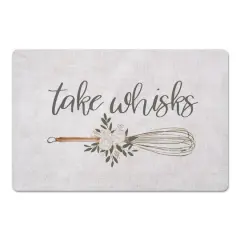 Take Whisks 27" x 18" Floor Mat