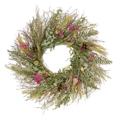 22'' Fern Garden Spring Wreath
