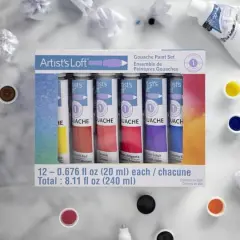12 Color Gouache Paint Set by Artist's Loft&trade;