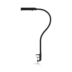 UberLight&trade; Flex 3200TL Black LED Task Light Lamp with Clamp
