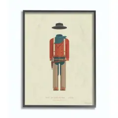 Stupell Industries The Searchers Wall Art in Black Frame