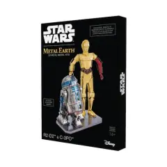 Metal Earth&reg; Star Wars&trade; R2-D2&trade; & C-3PO&trade; 3D Metal Model Kit