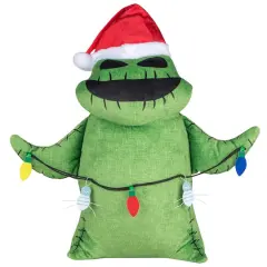 18" Disney&reg; Oogie Boogie with Santa Hat Holiday Greeter