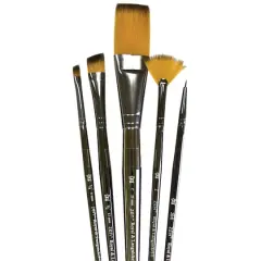 Zen&trade; Series 73 All Media Variety 5 Piece Brush Set
