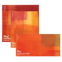 Fluid&trade; Cold Press Watercolor Paper Block