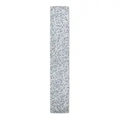 72" Watercolor Navy Blue Abstract Pattern Cotton Twill Table Runner