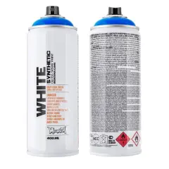 Montana&trade; Cans WHITE Spray Paint 5060 Bavaria Blue