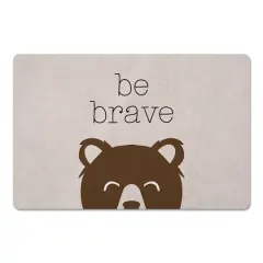 18" x 27" Be Brave Floor Mat