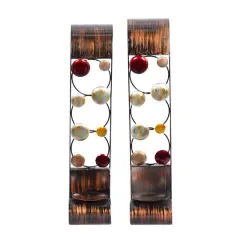 24" Metal Traditional Wall Sconce Set, 2ct.